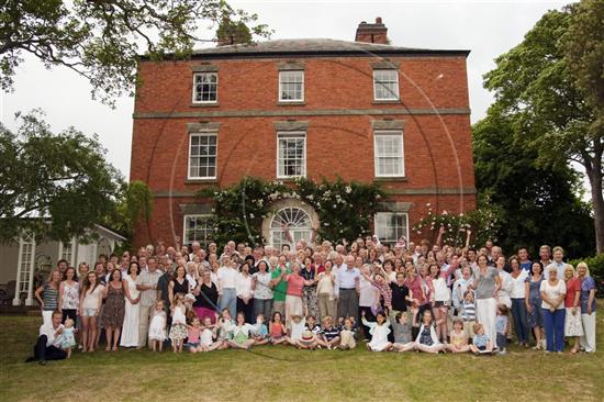 18 x 12 village photo cheering